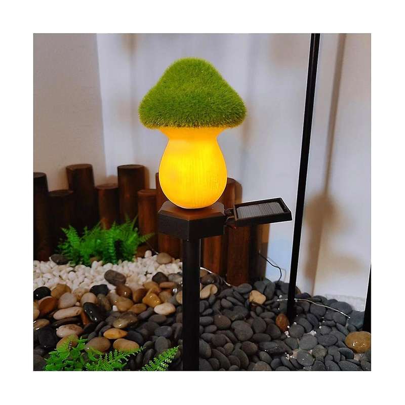 Led Solar Mushroom Outdoor Landscape Fairy Lamp Waterproof Solar Lights for Lawn Garden Patio Chris