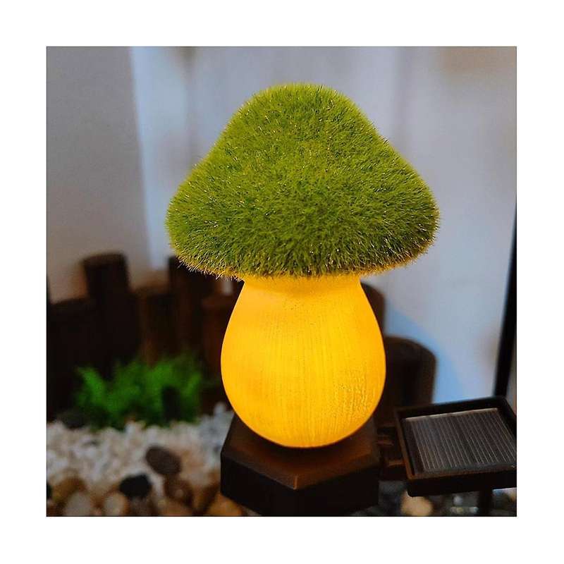 Led Solar Mushroom Outdoor Landscape Fairy Lamp Waterproof Solar Lights for Lawn Garden Patio Chris