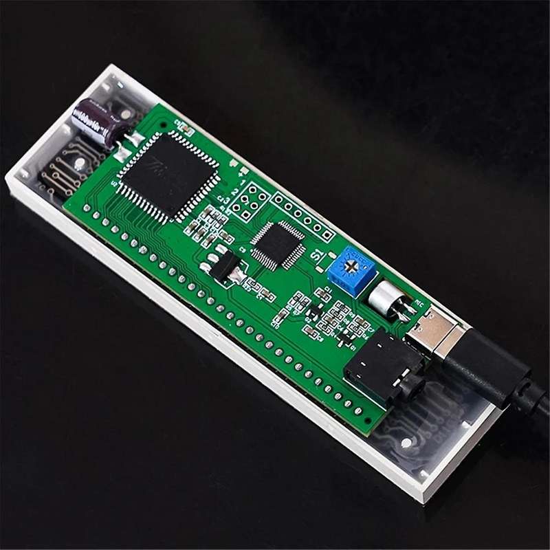 LED Sound Controlled Music Spectrum Display Pickup Ambient Light Atmospheric Rhythm Light for Car