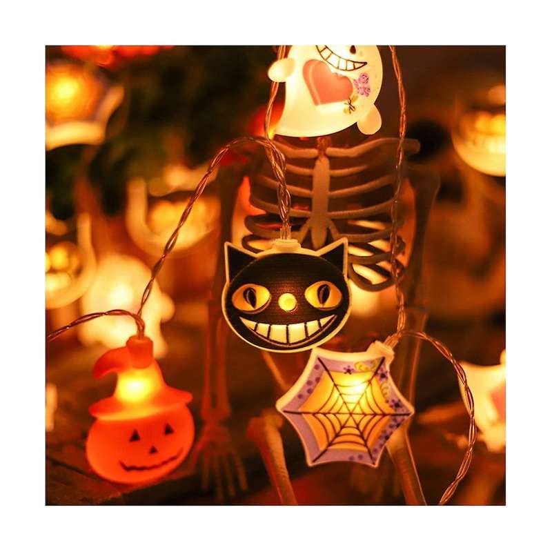 LED String Light Outdoor for Halloween String Lights for Holiday Lighting Decor Hanging Decor Scene
