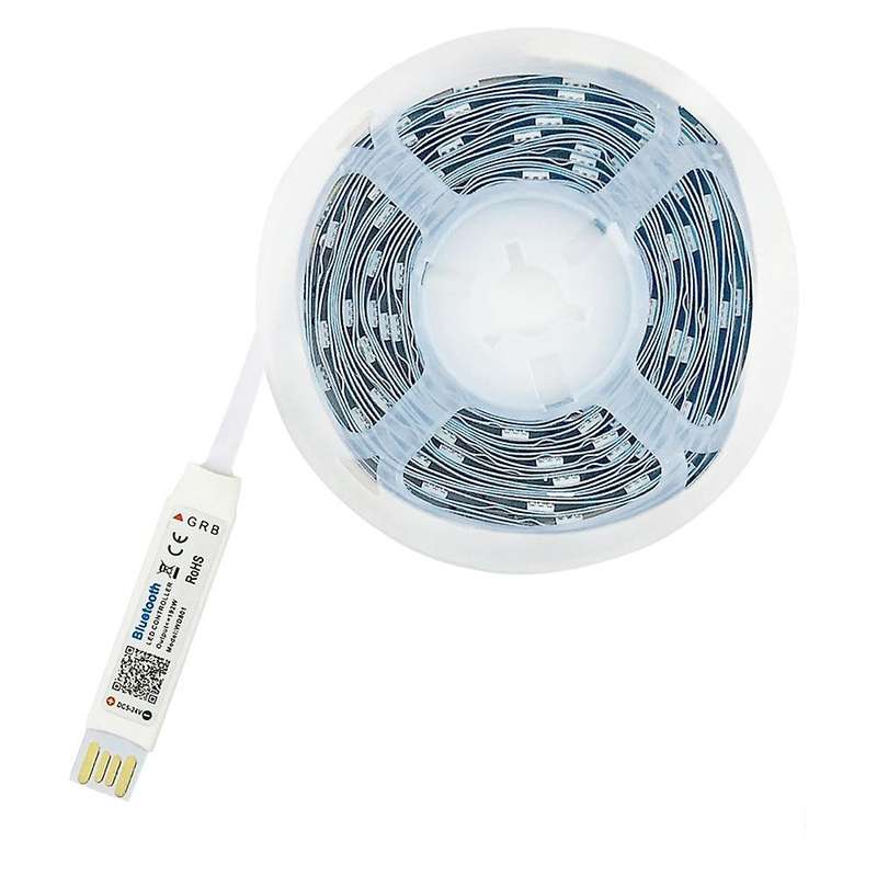 LED Strip Light Bluetooth Flexible Lamp Tape Diode SMD5050 DC5V Desk Screen TV Background Room Light