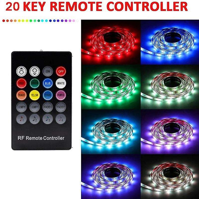LED Strip Lights RGB 5050 Color Changing Music Sync Color for Decoration Home Party 10M Strip Lights