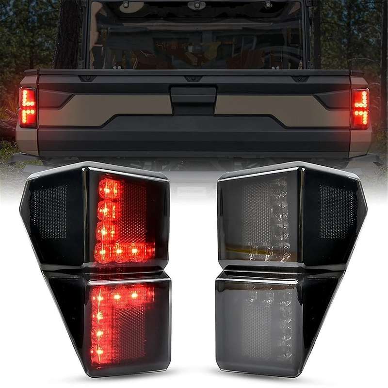 Led Tail Lights Rear Brake Stop Lights 2413766 for 1000/1000 Crew/xp 1000/xp 1000 Crew Accessories,b