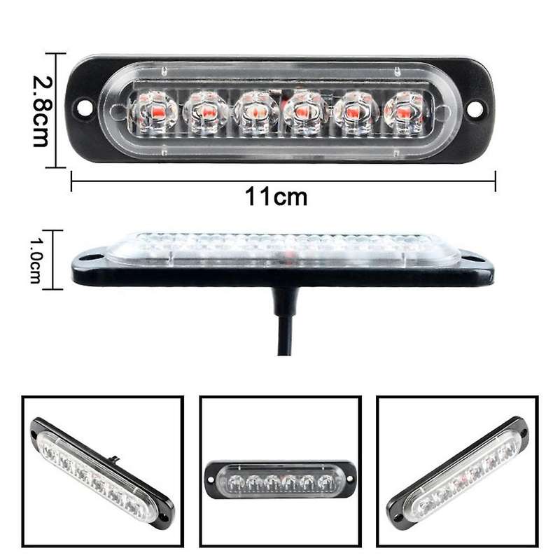 LED Strobe Wireless Lights Stroboscopes 24LED Strobe Light Car 12V Trailer Lights Truck Strobe Lamp
