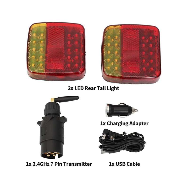 LED Tail Light Side Light LED Warning Light Car Tail Light Turn Indicator Automotive