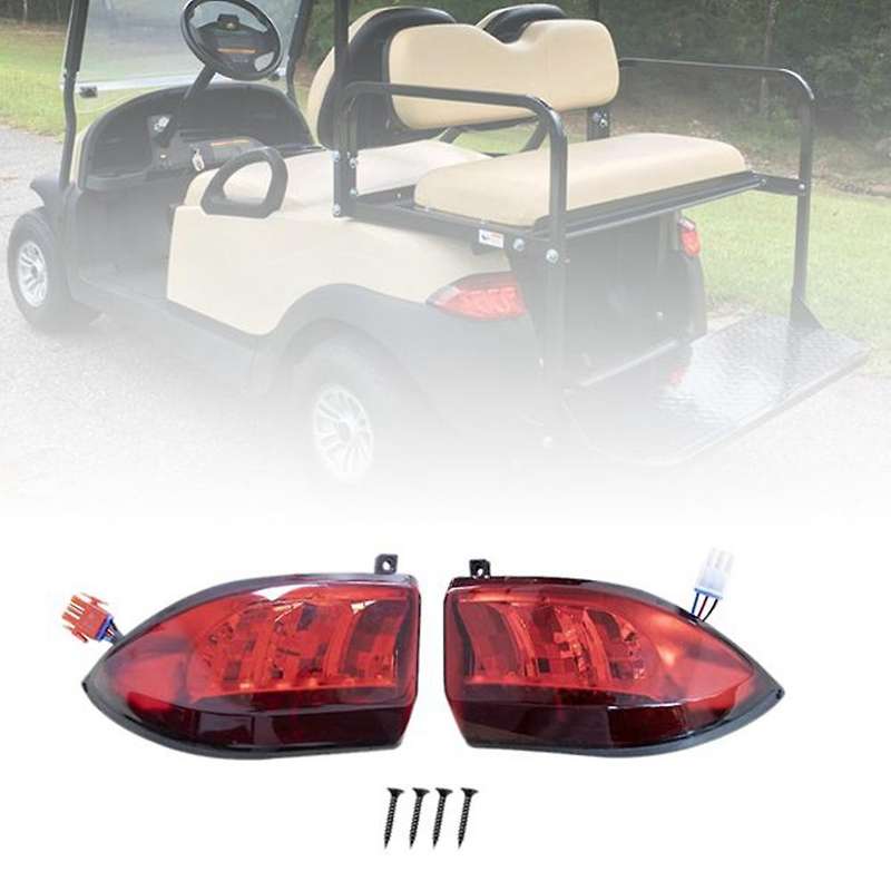 LED Taillight Kit Rear Light for Club Car Precedent 2004-Up&Tempo 2018-Up Golf Carts 102529001 10252