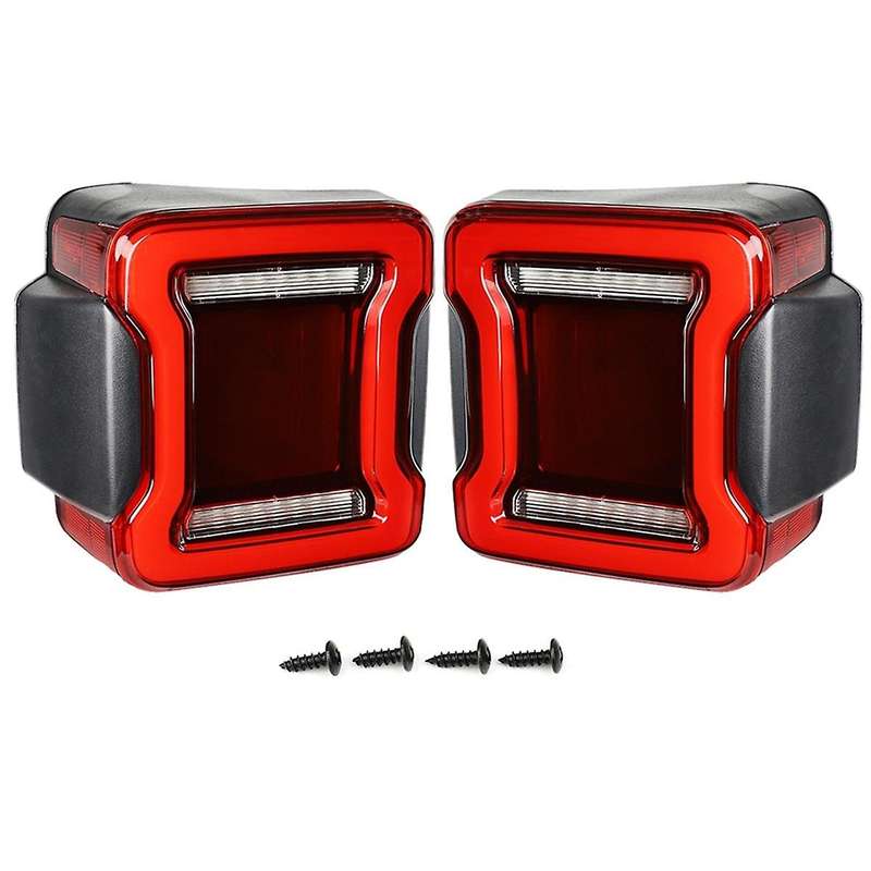 LED Tail Lights Replacement Car Tail Lights Assembly for Wrangler JK 2007-2017 European Version