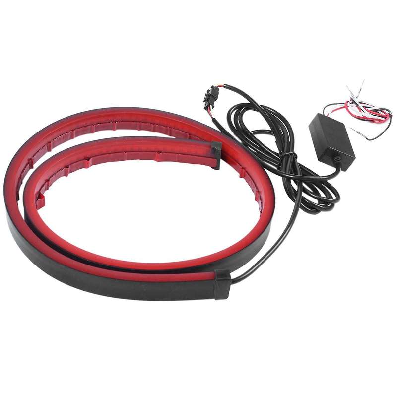 Led Third Brake Light Bar Strip Flexible High Mount Stop Brake Light Strip Waterproof 144Pcs Led Rea