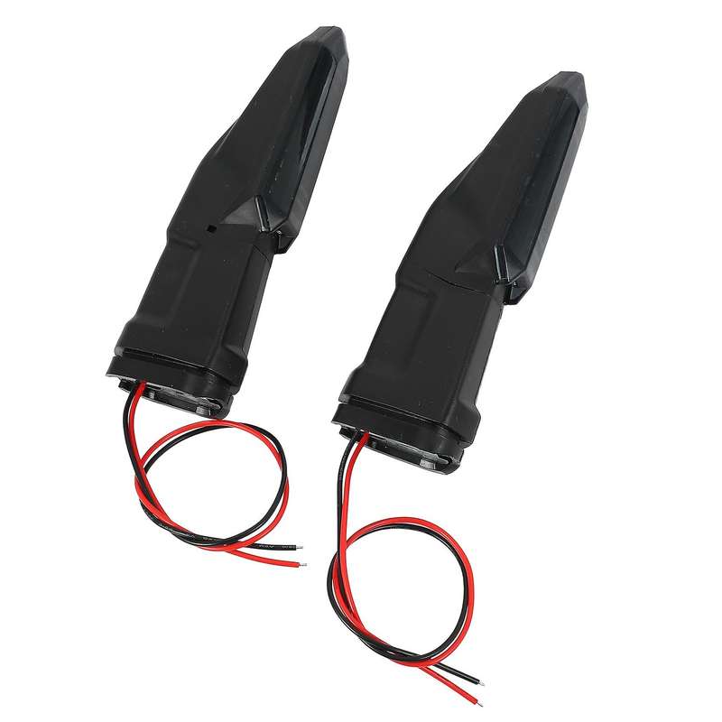 LED Turn Signal Indicator Light Blinker for -10R -6R ER-6N ER-6F 1000 650 X250 X300(Black)