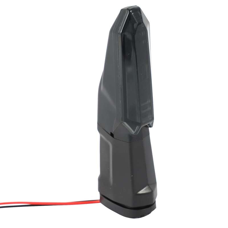 LED Turn Signal Indicator Light Blinker for -10R -6R ER-6N ER-6F 1000 650 X250 X300(Black)