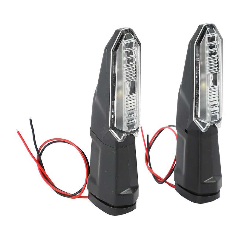 LED Turn Signal Indicator Light Blinker for -10R -6R ER-6N ER-6F 1000 650 X250 X300(Clear)