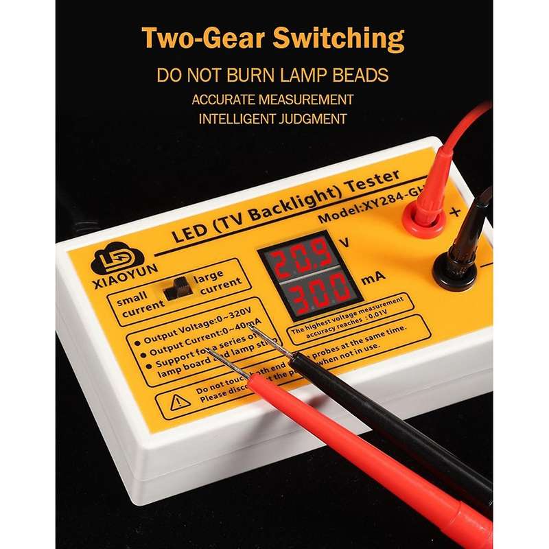 LED TV Backlight Tester 0-320V Output LED Strips Test Tool with Current and Voltage Display for LED