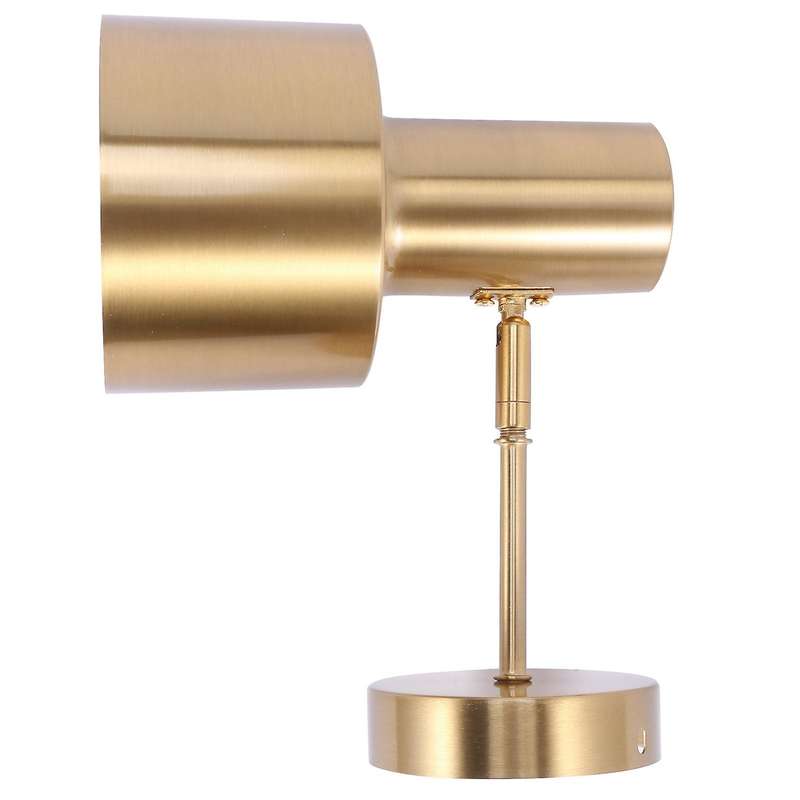 Led Wall Light Adjustable Direction Mirror Bathroom Light Golden Stair Light Bedroom Iron Wall Lamp