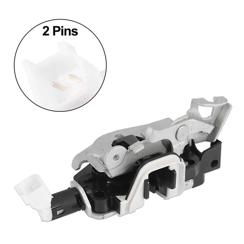 Left & Right Lower Rear Door Latch Lock Assembly for Door Lock Actuator 8l5z-1326412-a, 4l5z-132641