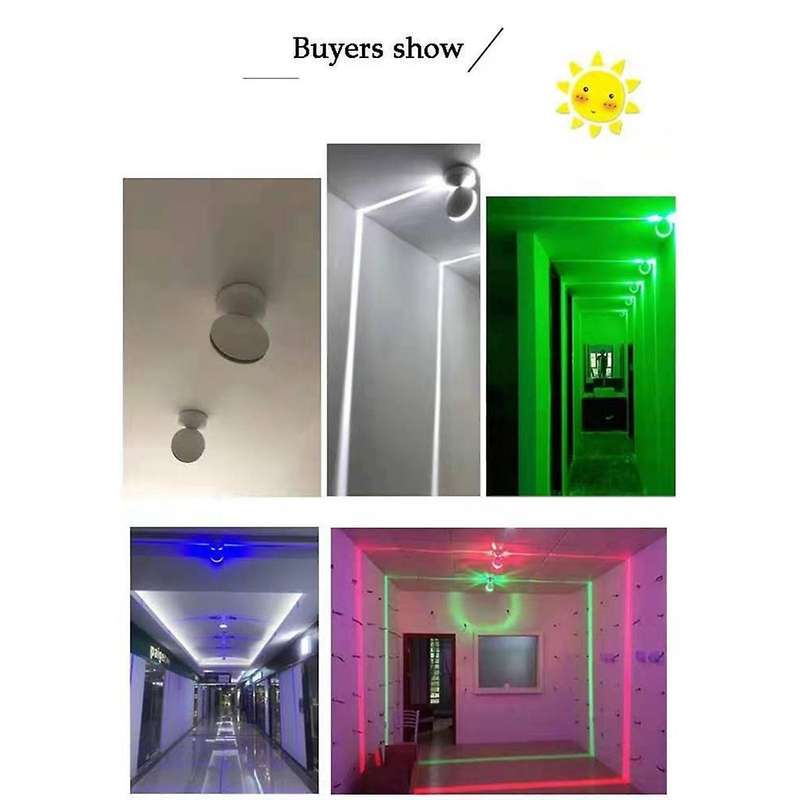 Led Wall Lamp Sill Light RGB Lights Home Door Frame Corridor Balcony Garage Hotel Lighting Decorativ