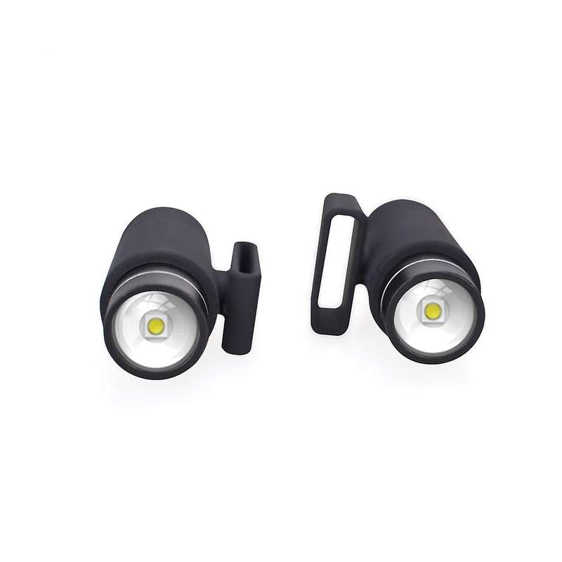 LED Wrist Flashlight Torch USB Rechargeable Outdoor Camping Waterproof IP67 Lamp for Dog Walking Han