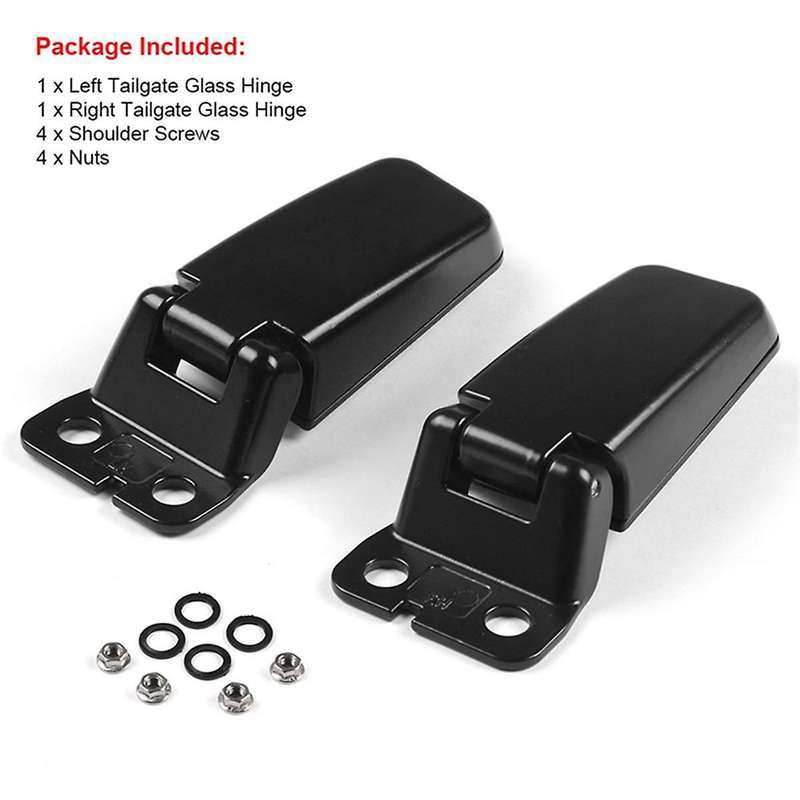 Left & Right Rear Window Glass Hinges for 2004-2015 Qx56 90321-7s000 90320-7s000