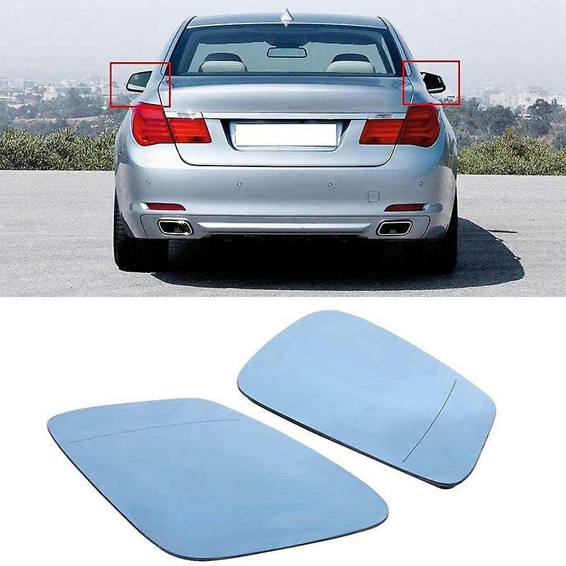 Left & Right Door Side Heated Wing Mirror Glass for 5 Series F07 F10 F11 51167251583
