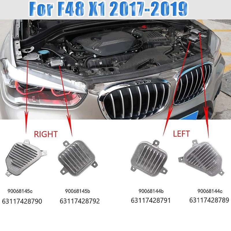 Left & Right for X1 F48 2017-2019 LED DRL Headlight Daytime Running Light Control Module 63117428789