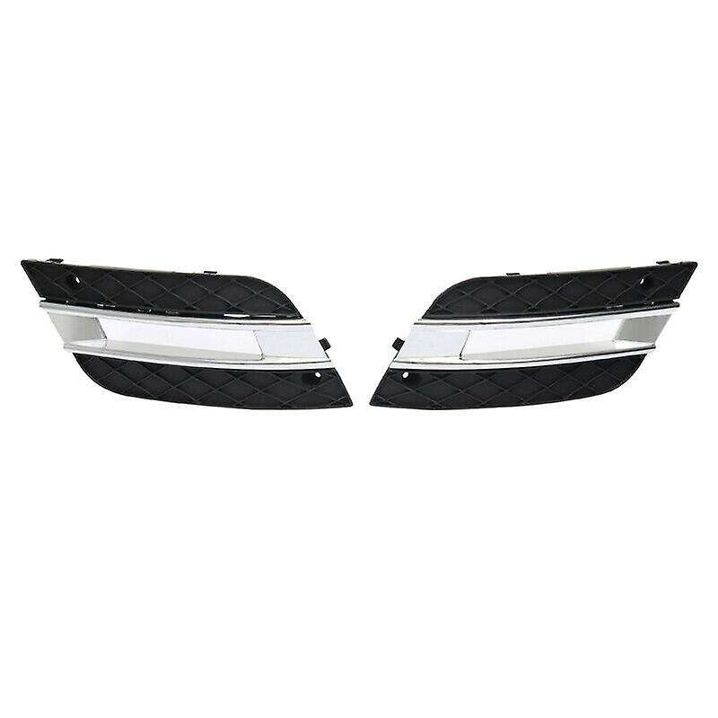Left + Right DRL Light Cover Front Bumper Grilles for - W164 ML450 ML CLASS 2009-2011