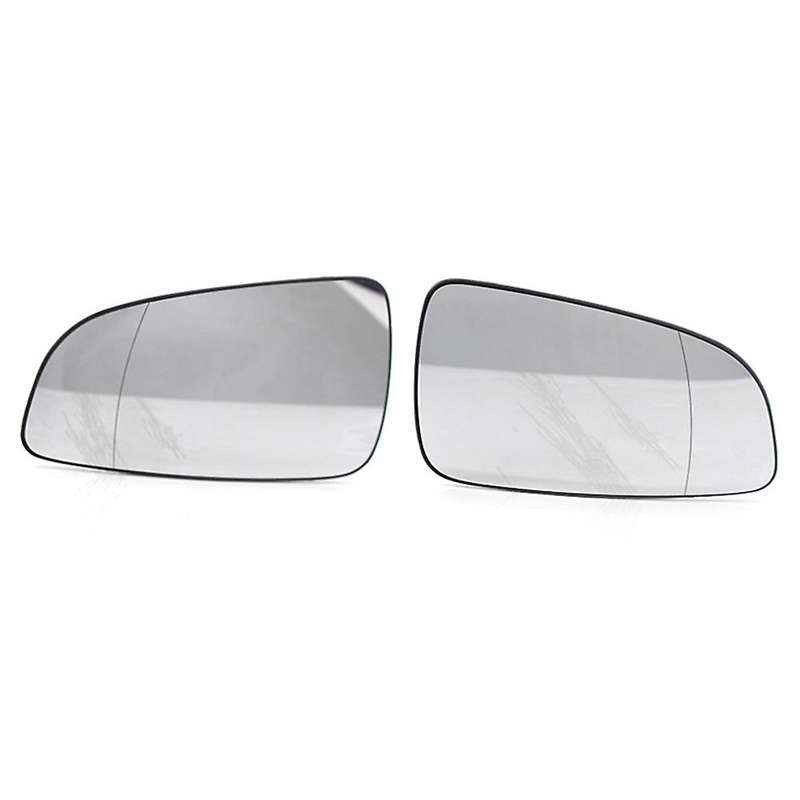 Left & Right Side Outside Heated Mirror Heating Rearview Mirror Glass for 2004-2008 6428786 13141985