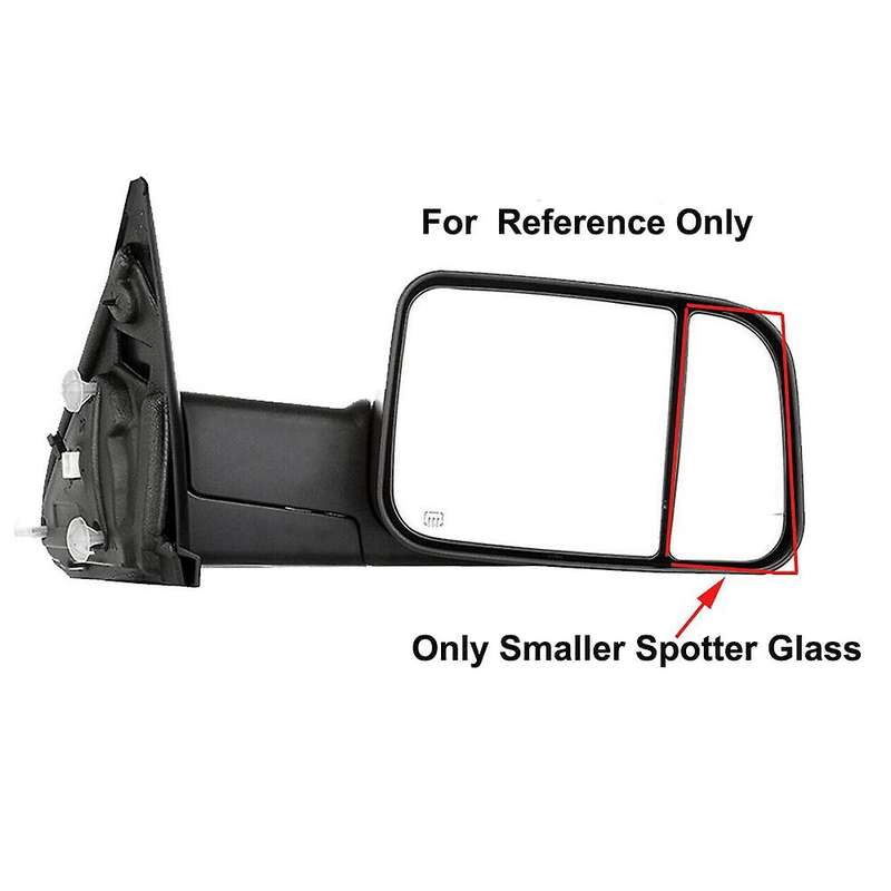 Left + Right Side for 2009-2019 RAM 1500 2500 3500 4500 5500 Lower Tow Convex Mirror Glass 68067731A