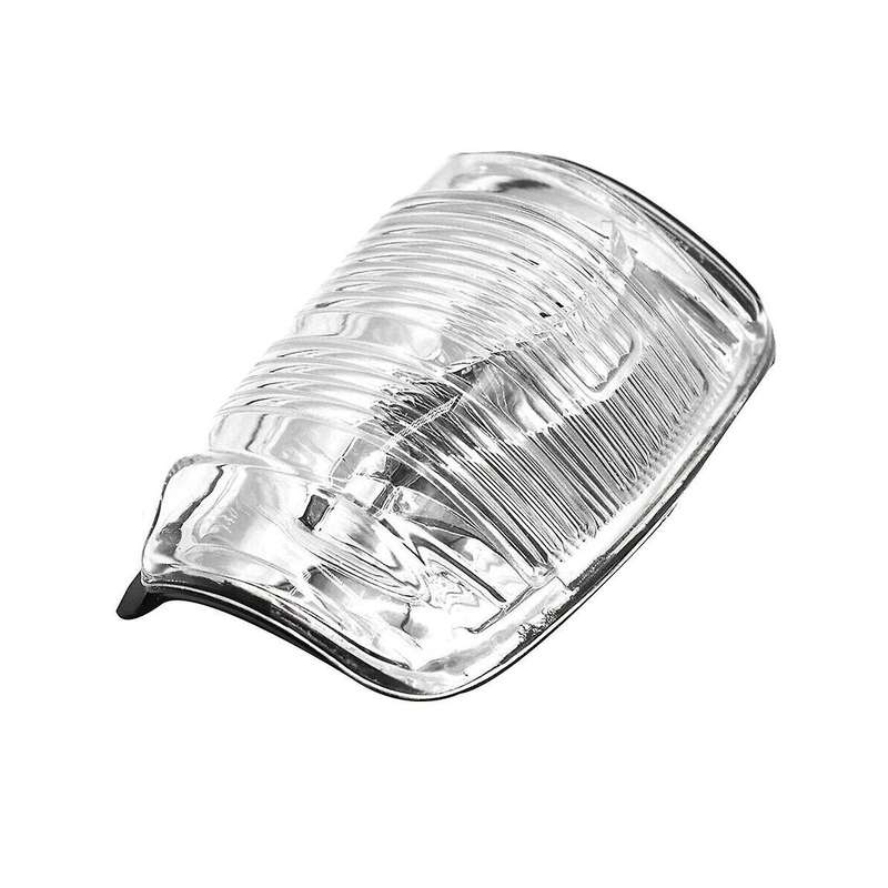 Left + Right Side Mirror Turn Signal Light Lens Housing Indicator Cover for 2015-2021 Transit 150 25
