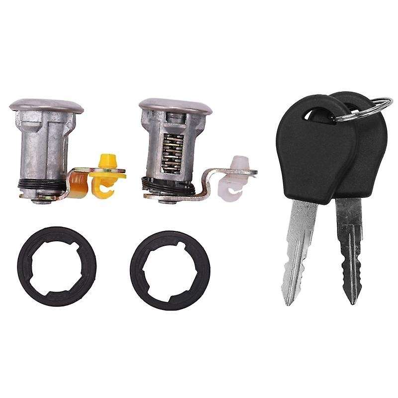 Left and Right Car Door Lock Kit Compatible Nissan Pickup Pathfinder 87-91