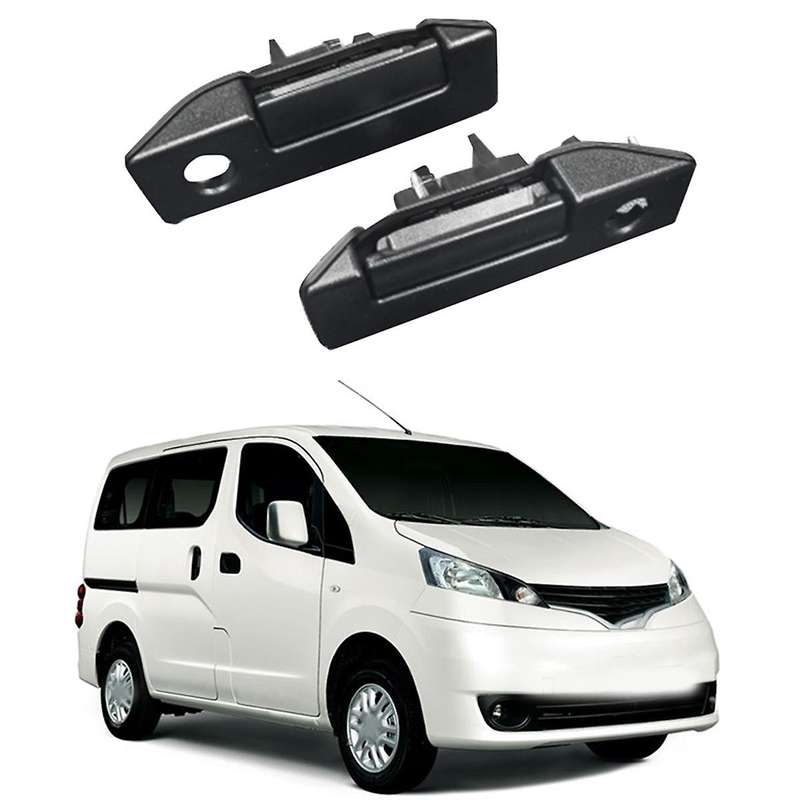 Left and Right Side Power Sliding Door Outer Handle Black 82607-VW000 82606-VW000 for Urvan E25 Nv3