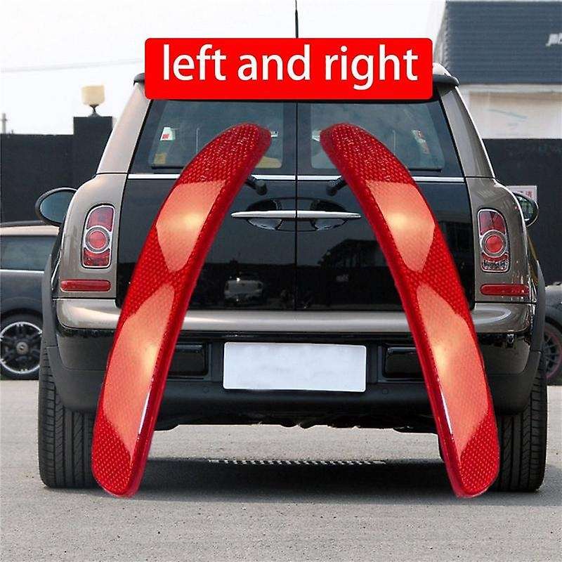 Left Bumper Reflectors Lights Tail Brake Turn Signal Rear Fog Light