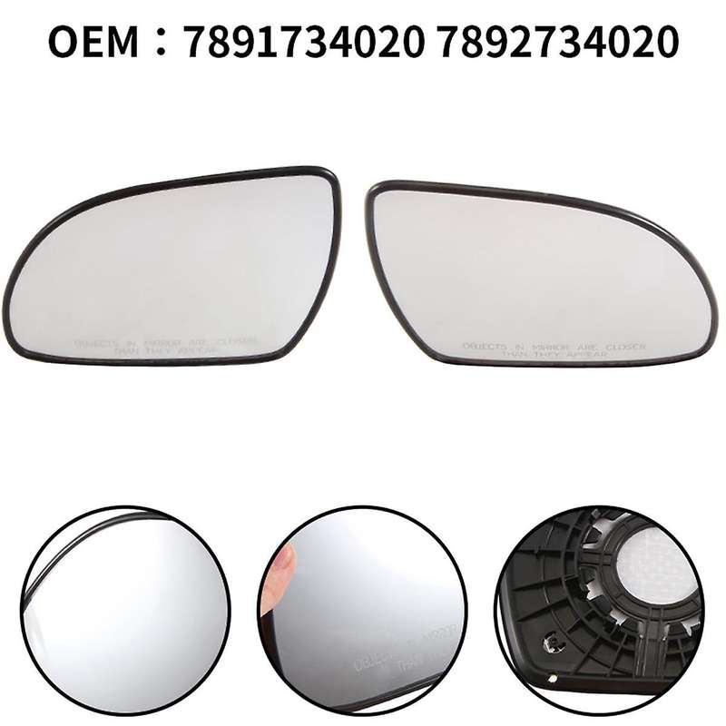 Left Car Rearview Mirror Lens for Korando 7891734020