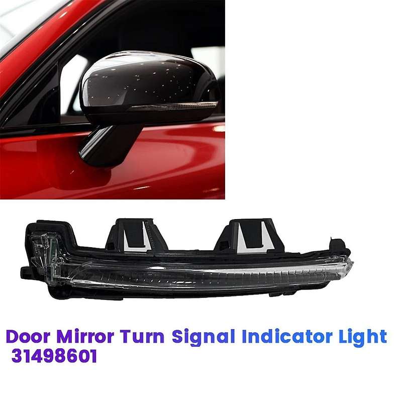 Left Door Mirror Turn Signal 31498601 for XC60 S60 S90 V40 V90 XC40 2018-2023 LED Side Mirror Indic