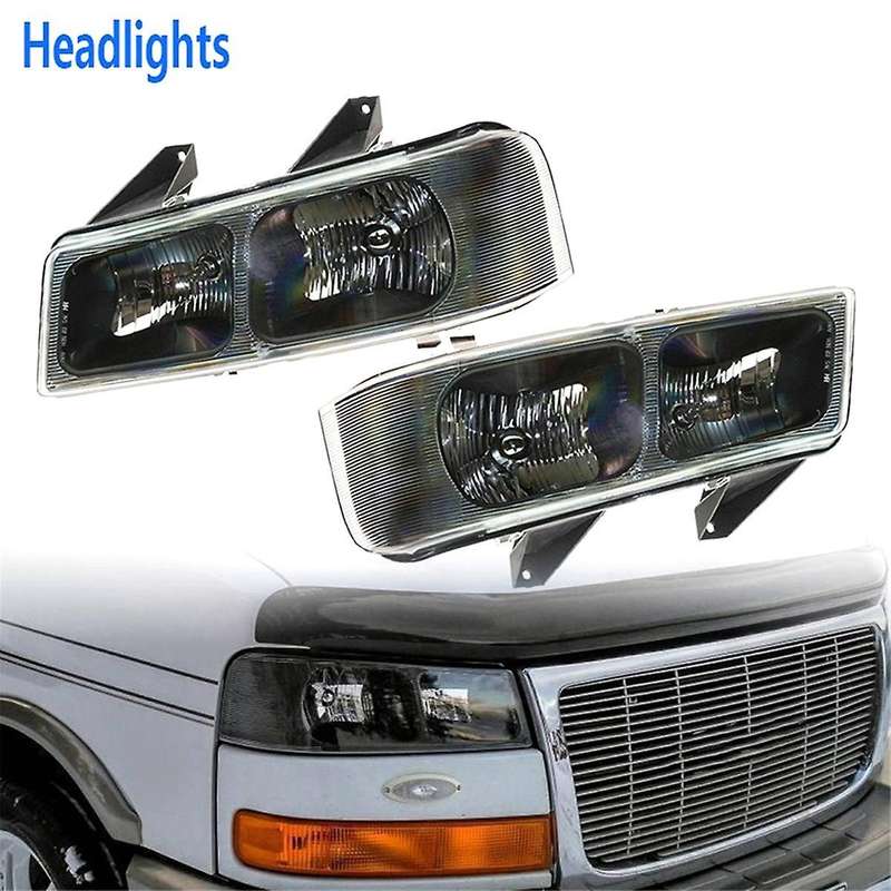 Left Fog Lamp Headlight Turn Signal Fog Light for Express 1500 2500 3500 Van 2003-2019