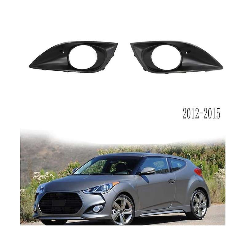Left Fog Light Cover for 2012-2015 Turbo Car Grille Auto Front Lower Bumper Driving Lamp Cover