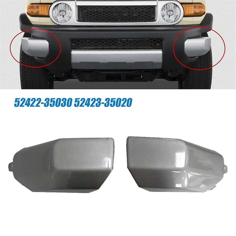 Left Front Bar End Cap Pad Cover 52423-35030 for Cruiser 2007-2014 Bumper Side Liner Corner Protect