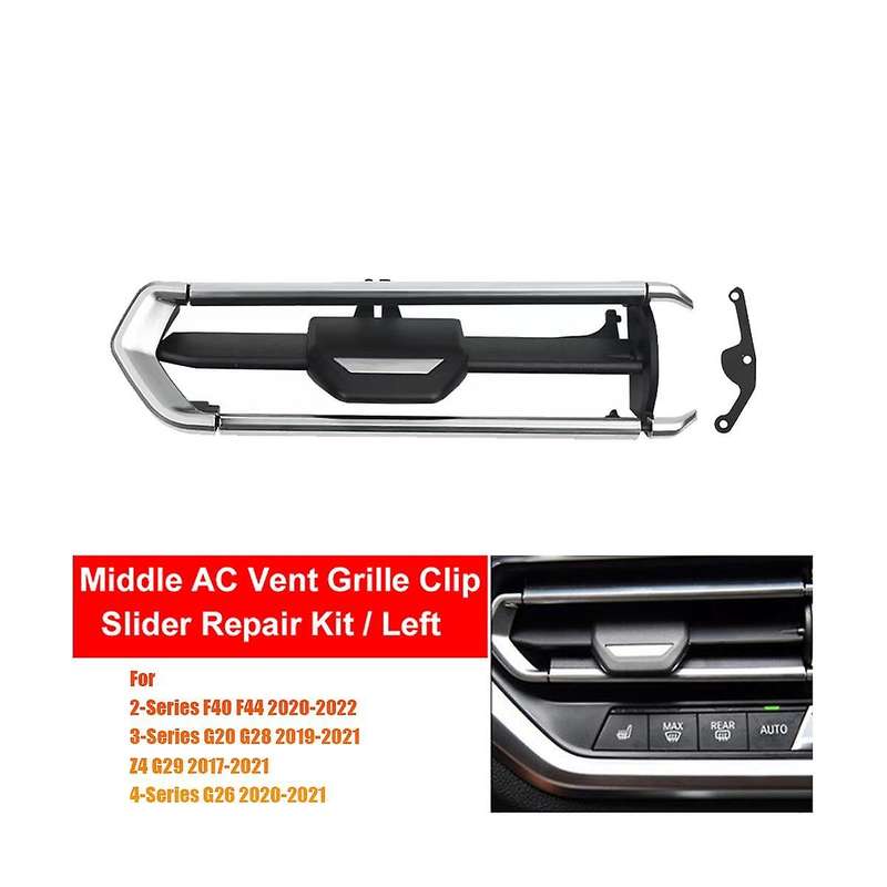 Left Front Air Outlet Grille Slide Repair Kit for 2 3 4 Series Z4 G20 G28 19-2022 Car AC Vent Trim C