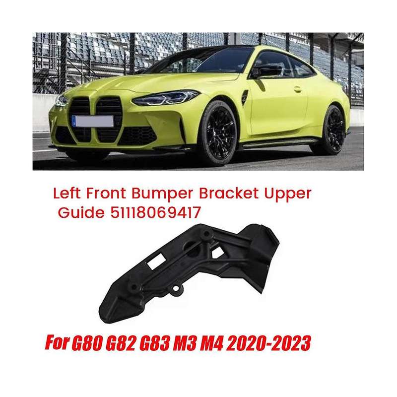 Left Front Bumper Bracket Upper Guide 51118069417 for G80 G82 G83 M3 2020-2023 Car Bar Inner Support