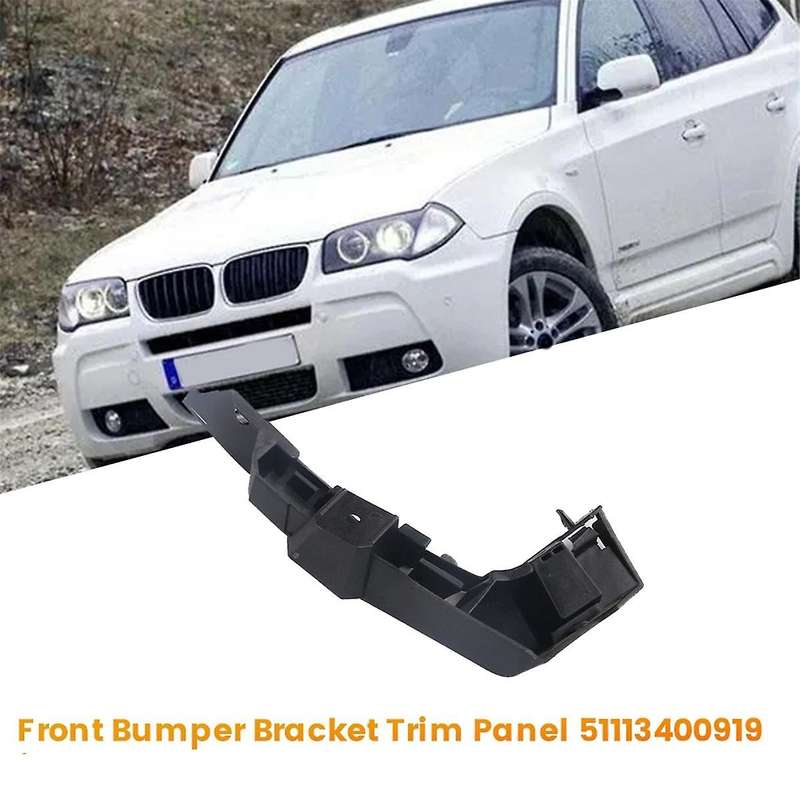 Left Front Bumper Bracket Trim Panel 51113400919 for X3 E83 2004-2010 Car Side Bumper Fixing Bracket