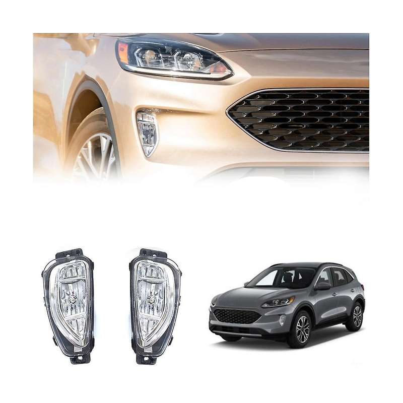 Left Front Bumper Fog Light Corner Light Daytime Running Lights for Escape 2021 2022