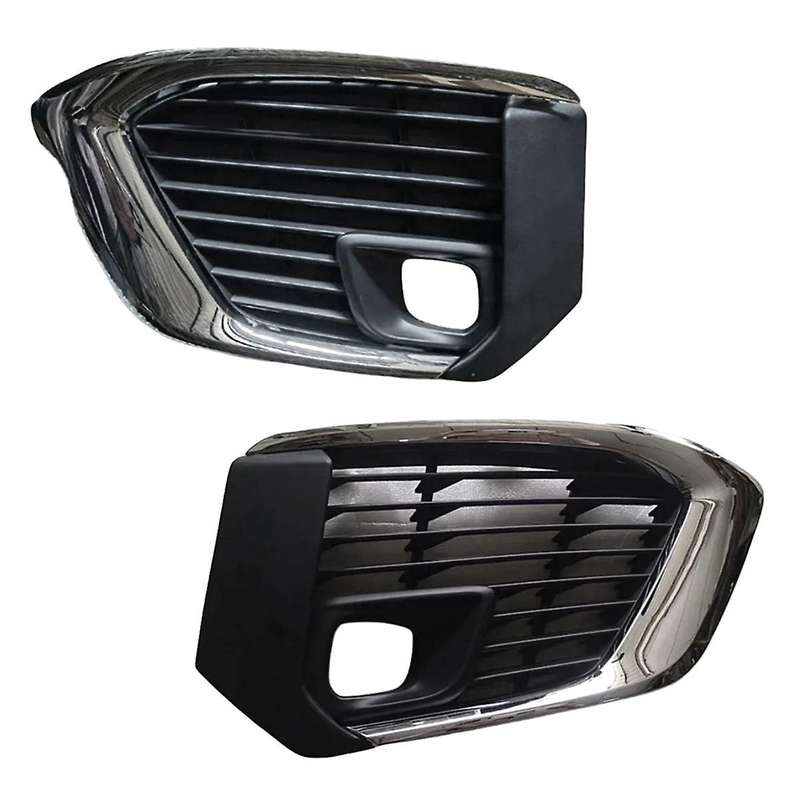 Left Front Bumper Fog Lamp Frame Fog Light Grille Trim for 5008 16119191980