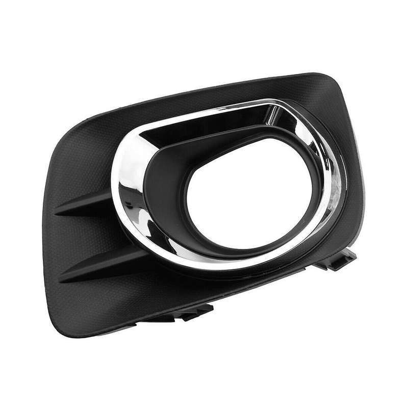 Left Front Bumper Fog Light Cover Fog Lamp Bezel Trim for 2009-2011