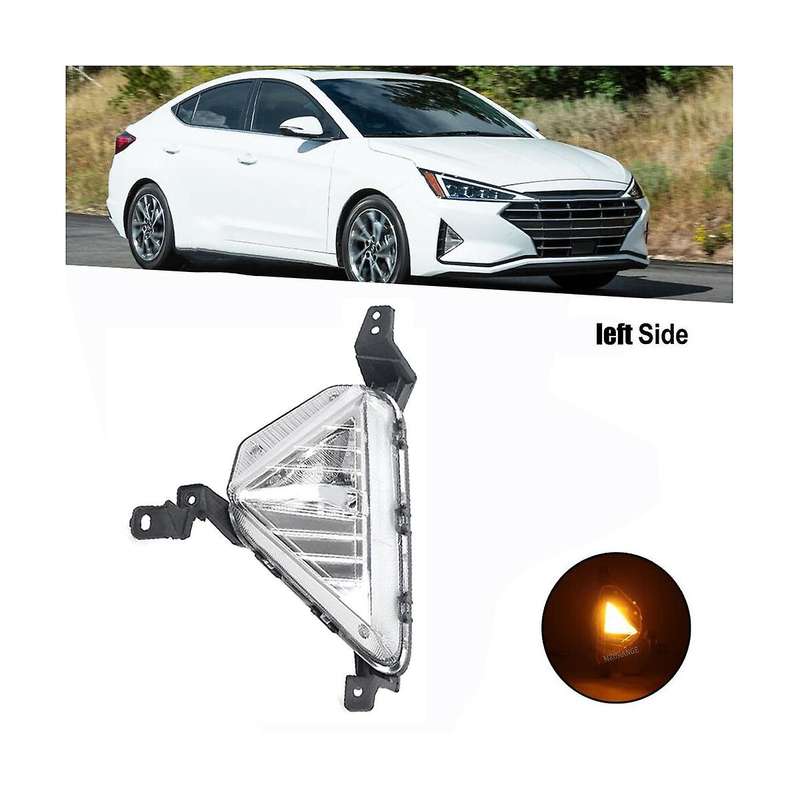 Left Front Bumper Fog Light Turn Signal Lamp Headlight for Sedan 2019-2020 92301-f2510 92302-f2510