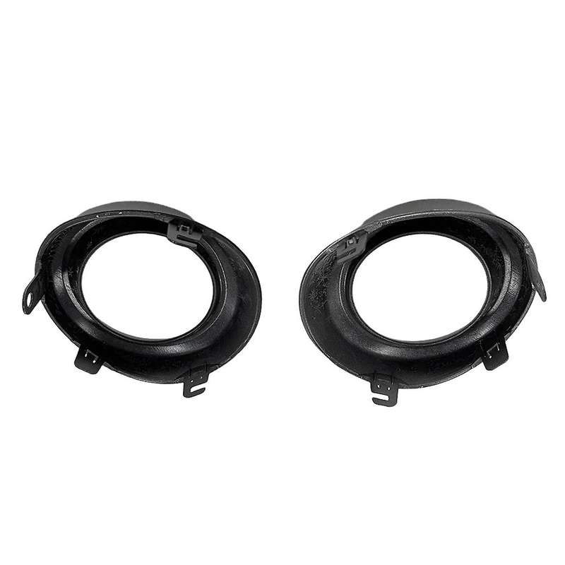 Left Front Bumper Hole Cover 52128-35130 for Cruiser 2007-2018 Fog Lights Lamp Hole Chrome Caps 521