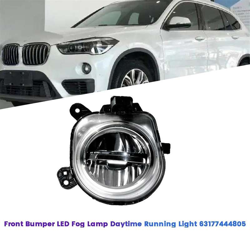 Left Front Bumper LED Fog Lamp Light 63177444805 for X2 F39 20i 25i 25iX 20dX 2018-2022 Car Daytime
