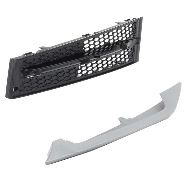 Left Front Bumper Lower Grille and Trim Strip for 3 Series X5 E92 E93 2006-2013 320 323 325 328i 330