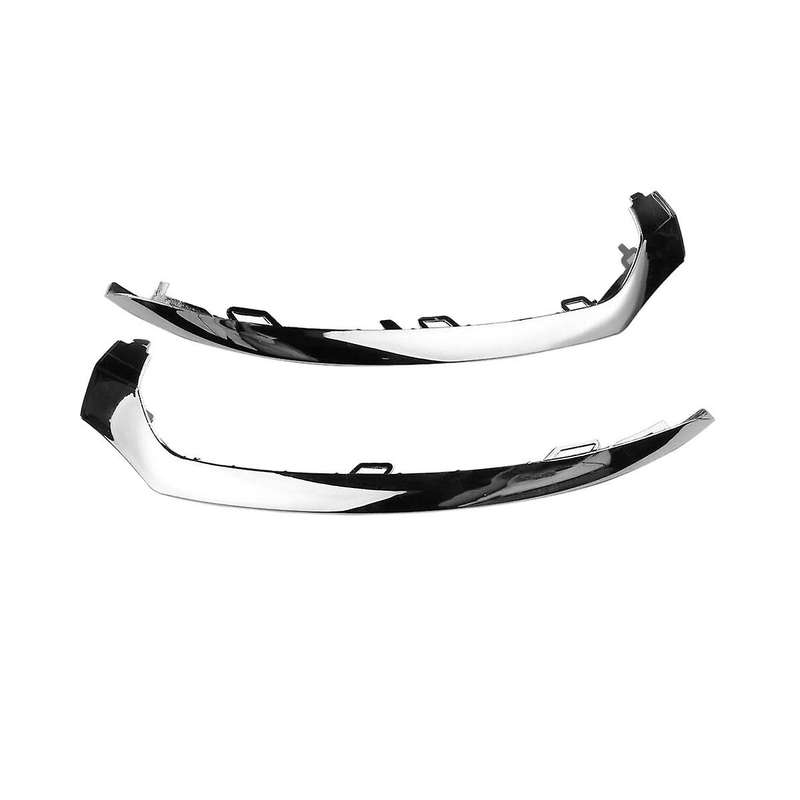 Left Front Bumper Lower Lip Trim A2058851374 for W205 C180 C300 C200 C63amg 2014-2018 Chrome Lip Spo