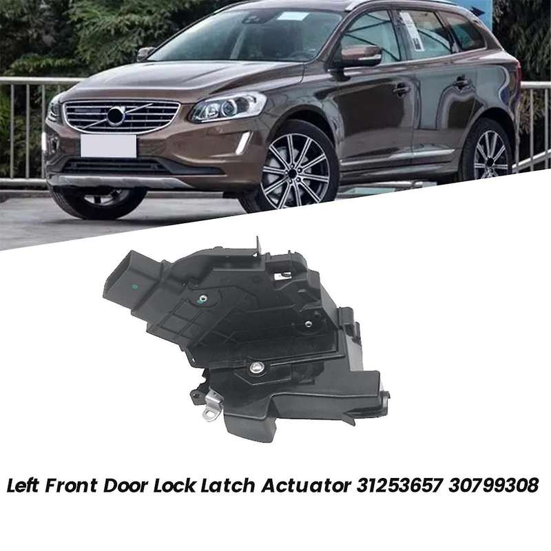 Left Front Door Lock Latch Actuator 31253657 for XC60 I 156 XC70 II 136 2008-2017 V50 S40 S80 C30 C7