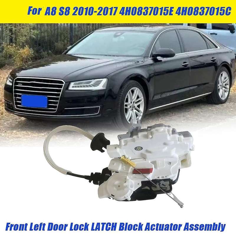 Left Front Door Lock Latch Actuator Assembly 4h0837015c for A8 S8 2010-2017 Car Door Locking Block 4