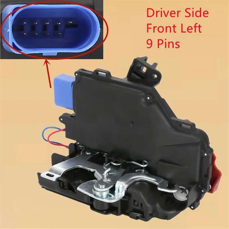 Left Front Door Lock Block Actuator 3d1837015a for Golf Mk5 Seat Toledo 1td 837 015 A