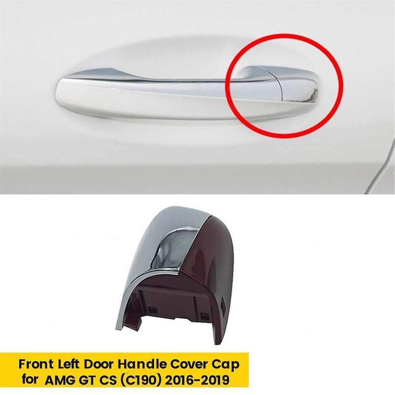 Left Front Door Handle Caps Trim Chrome Cover A0997661700 for C-Class W205 S205 W222 W213 C253 2015